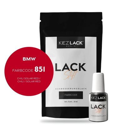 Autolack Lackstift BMW 851 CHILI SOLAR RED - Kiezlack