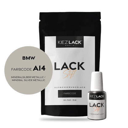 Autolack Lackstift BMW A14 MINERALSILBER Metallic - Kiezlack