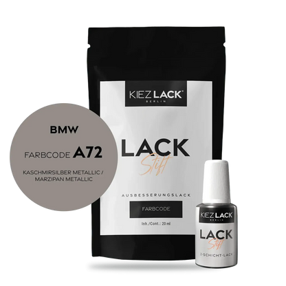 Autolack Lackstift BMW A72 KASCHMIRSILBER Metallic - Kiezlack