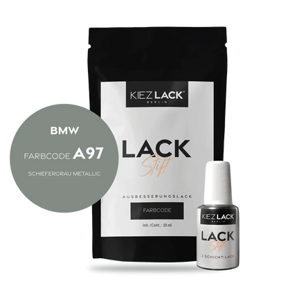 Autolack Lackstift BMW A97 SCHIEFERGRAU Metallic - Kiezlack