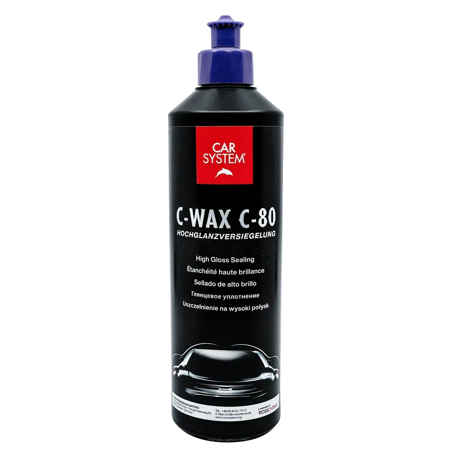 Carsystem Hochglanzversiegelung C-WAX C-80 Politur 500 g - Kiezlack