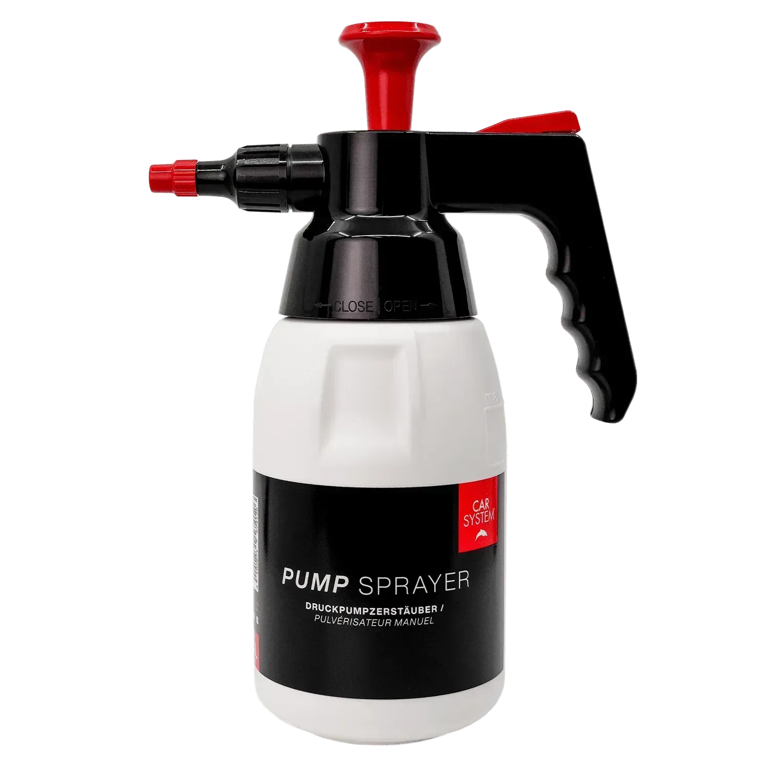 Carsystem Druckpumpzerstäuber PUMP SPRAYER Handsprüher 0,9 L - Kiezlack