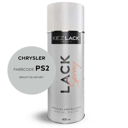 Autolack Spraydose CHRYSLER PS2 BRIGHT SILVER MET. - Kiezlack