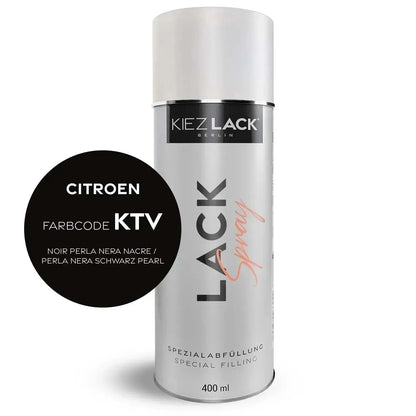 Autolack Spraydose CITROEN KTV NOIR PERLA NERA NACRE - Kiezlack