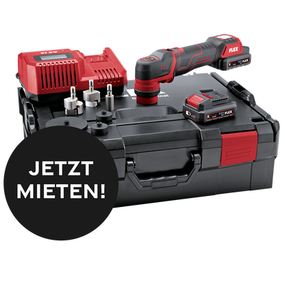 Kiezlack MIETGERÄT Flex Akku-Polierer 12 V PXE 80 12-EC/2.5 Set