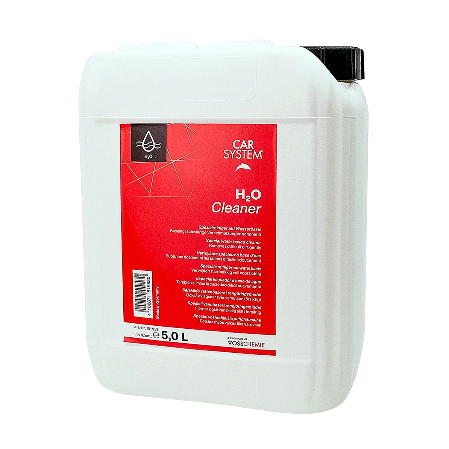 Kiezlack Reiniger H2O CLEANER H₂O Cleaner Intensivreiniger Wasserbasierter Reinigungsmittel