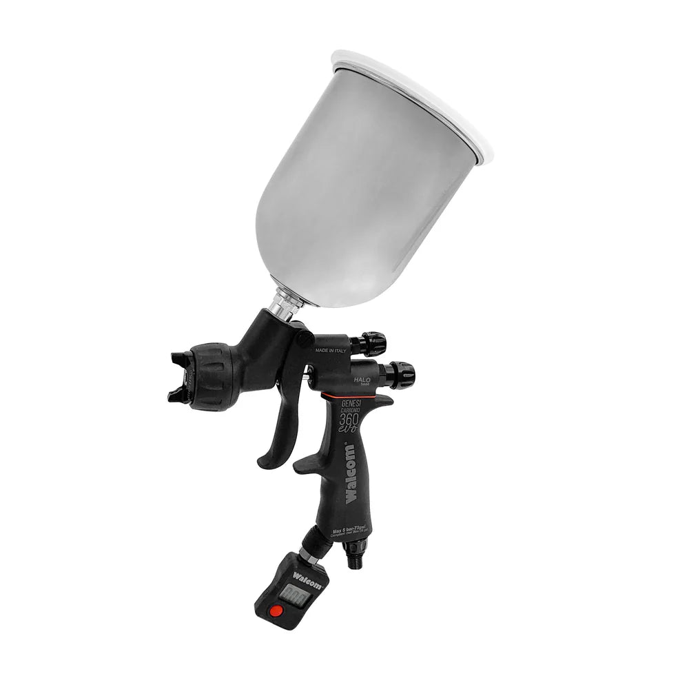 Walcom Walcom Genesi Carbonio 360 Evo – Lackierpistole Base & Clear
