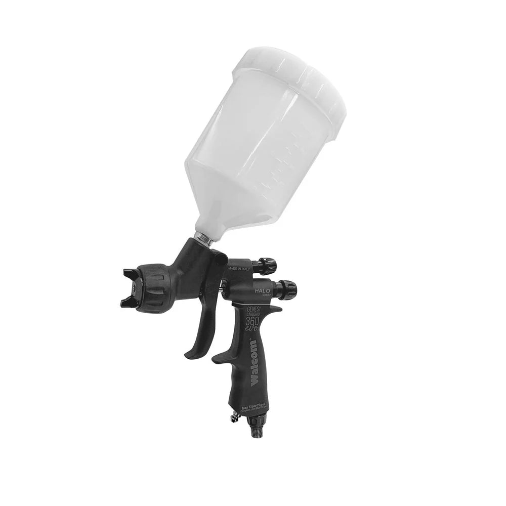 Walcom Walcom Genesi Carbonio 360 Evo – Lackierpistole Base & Clear