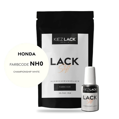 Autolack Lackstift HONDA NH0 CHAMPIONSHIP WHITE - Kiezlack