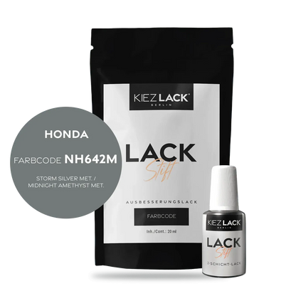 Autolack Lackstift HONDA NH642M STORM SILVER MET. - Kiezlack