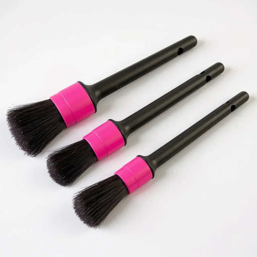 Kiezlack Exterior Detailing Brushes – 3er‑Set für die empfindliche Außenreinigung