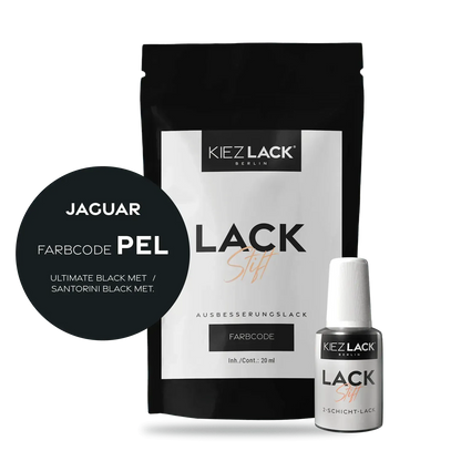 Autolack Lackstift JAGUAR PEL ULTIMATE BLACK MET - Kiezlack