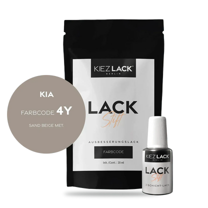 Autolack Lackstift KIA 4Y SAND BEIGE MET. - Kiezlack