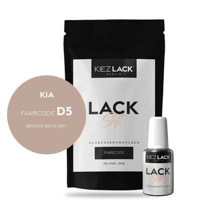 Autolack Lackstift KIA D5 BRONZE BEIGE MET. - Kiezlack