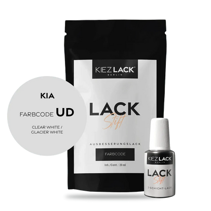 Autolack Lackstift KIA UD CLEAR WHITE - Kiezlack