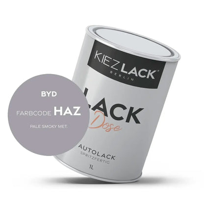 1K Autolack Lackdose Basislack spritzfertig BYD HAZ PALE SMOKY MET.