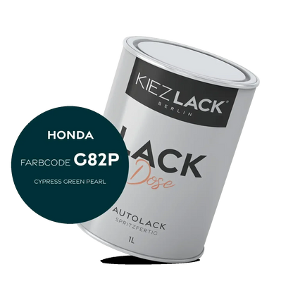 Kiezlack 1K Autolack Lackdose Basislack spritzfertig HONDA G82P CYPRESS GREEN PEARL
