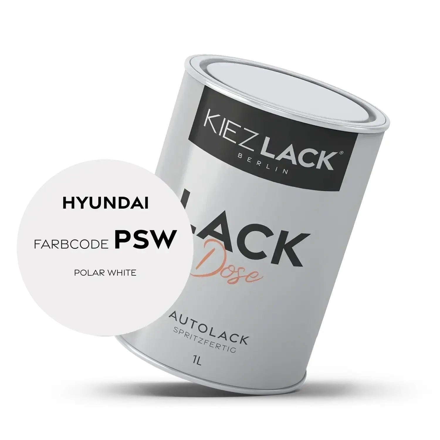 Kiezlack 1K Autolack Lackdose Basislack spritzfertig HYUNDAI Pae PHANTOM BLACK PEARL