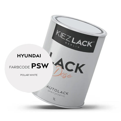 Kiezlack 1K Autolack Lackdose Basislack spritzfertig HYUNDAI Pae PHANTOM BLACK PEARL