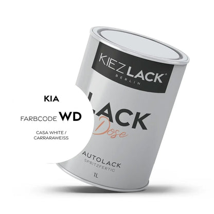 Kiezlack 1K Autolack Lackdose Basislack spritzfertig KIA V9 PEWTER GREY MET.
