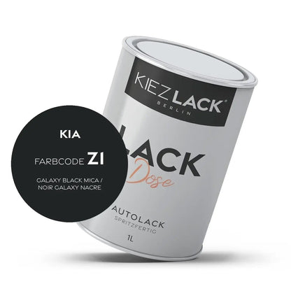 Kiezlack 1K Autolack Lackdose Basislack spritzfertig KIA WD CASA WHITE