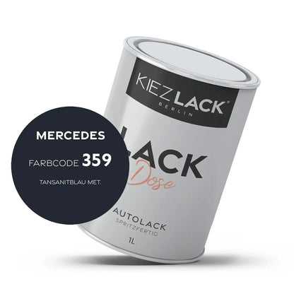 Kiezlack 1K Autolack Lackdose Basislack spritzfertig OPEL 359 DSCHUNGELGRUEN MICA