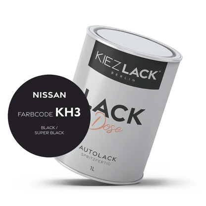Kiezlack 1K Autolack Lackdose Basislack spritzfertig NISSAN KAD GREY MET.