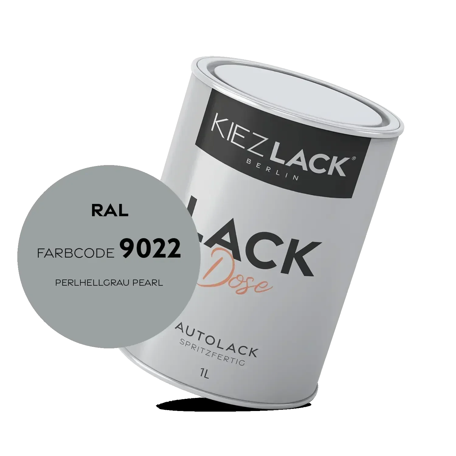 Kiezlack 1K Autolack Lackdose Basislack spritzfertig Volkswagen L902 SIGNALWEISS
