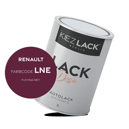 Kiezlack 1K Autolack Lackdose Basislack spritzfertig Renault LNE FUCHSIA MET.