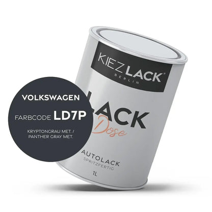 Kiezlack 1K Autolack Lackdose Basislack spritzfertig Volkswagen LD5T STAR BLUE MET.
