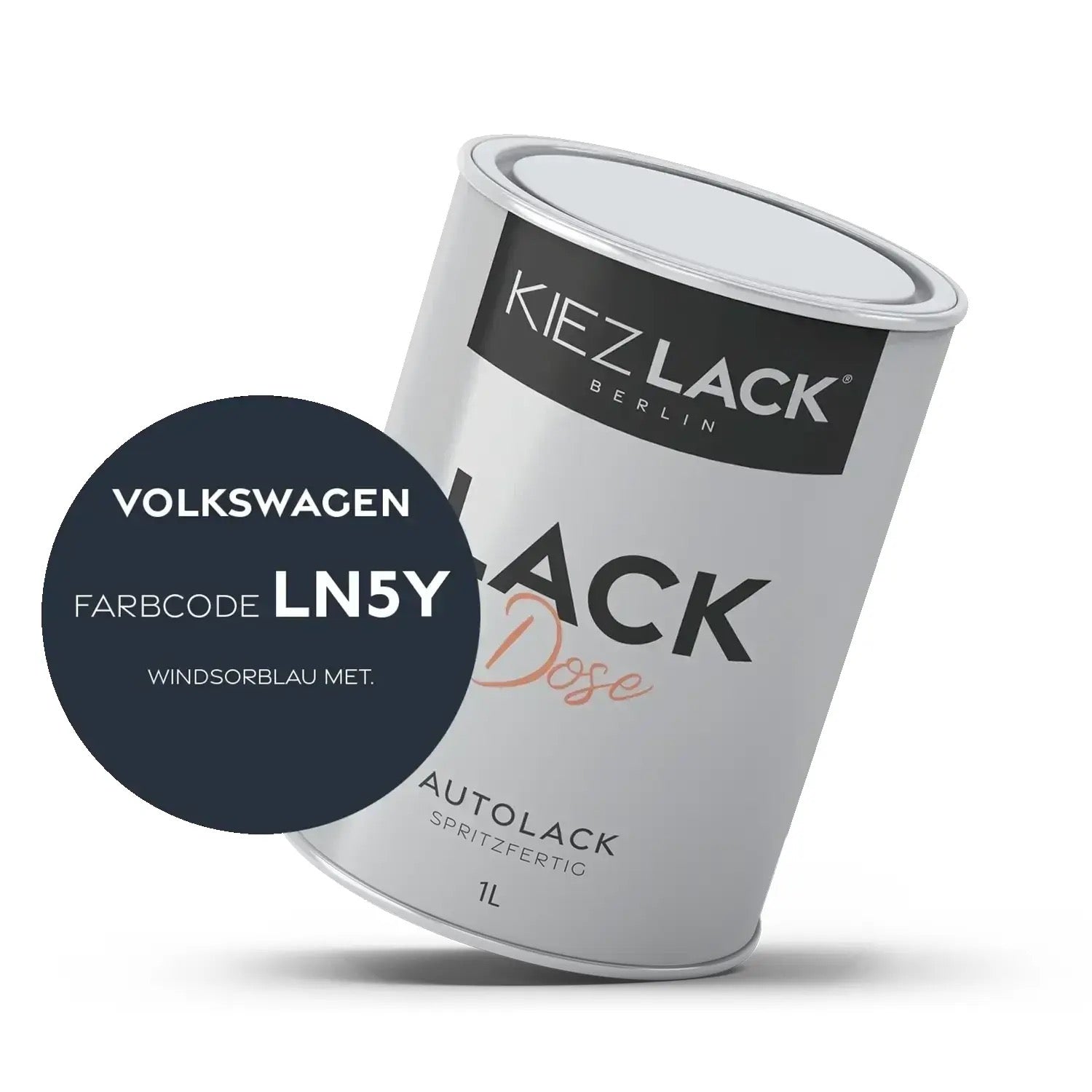 Kiezlack 1K Autolack Lackdose Basislack spritzfertig Volkswagen LL6T FRIESENGRUEN