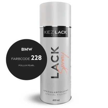 Kiezlack 1K Motorradlack Spraydose BMW 228 POLLUX PEARL