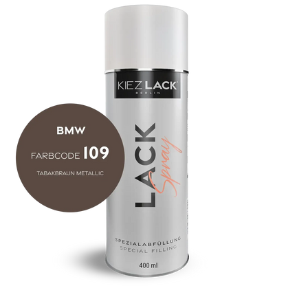 Kiezlack 1K Motorradlack Spraydose BMW 109 TABAKBRAUN METALLIC
