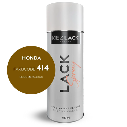 Kiezlack 1K Motorradlack Spraydose Honda 414 BEIGE METALLIC2C