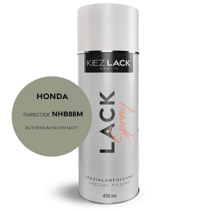 Kiezlack 1K Motorradlack Spraydose Honda NHB88M RUTHENIUM SILVER MATT