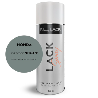 Kiezlack 1K Motorradlack Spraydose Honda NHC47P PEARL DEEP MUD GRAY.2C