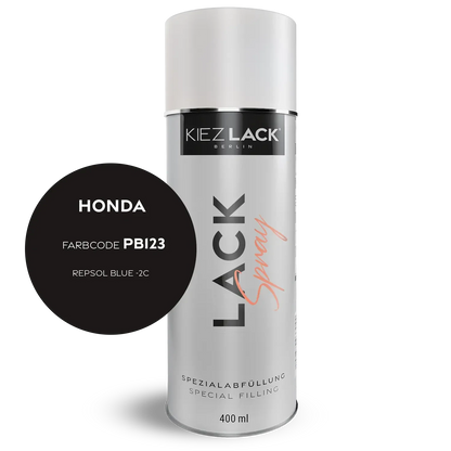 Kiezlack 1K Motorradlack Spraydose Honda PB123 REPSOL BLUE -2C