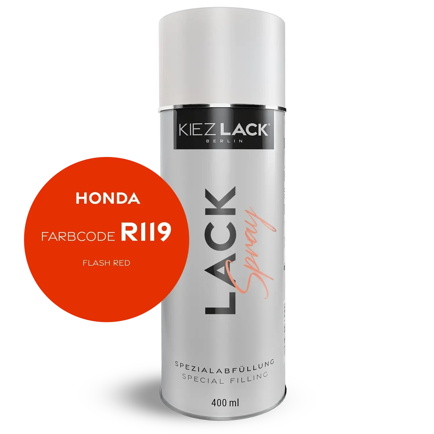 Kiezlack 1K Motorradlack Spraydose Honda R119 FLASH RED