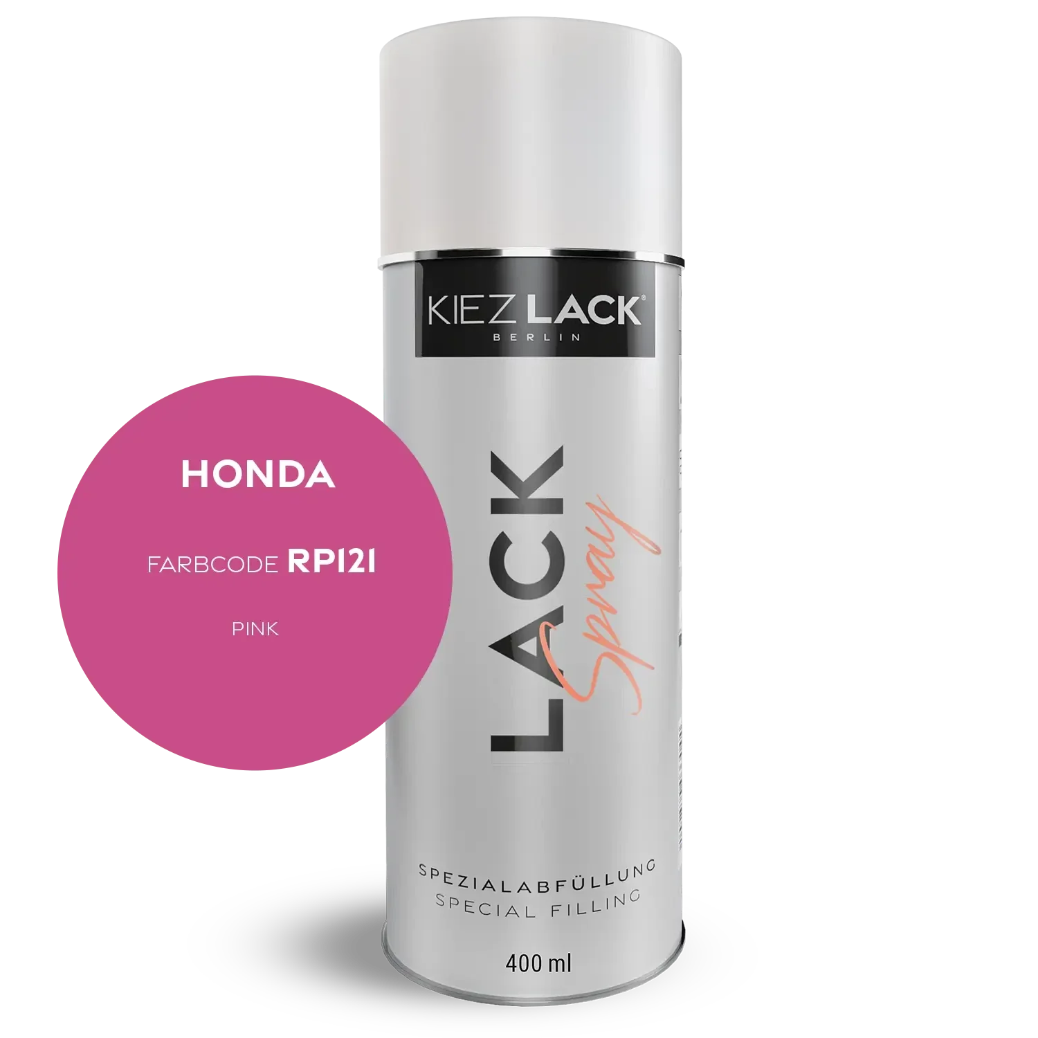 Kiezlack 1K Motorradlack Spraydose Honda RP121 PINK