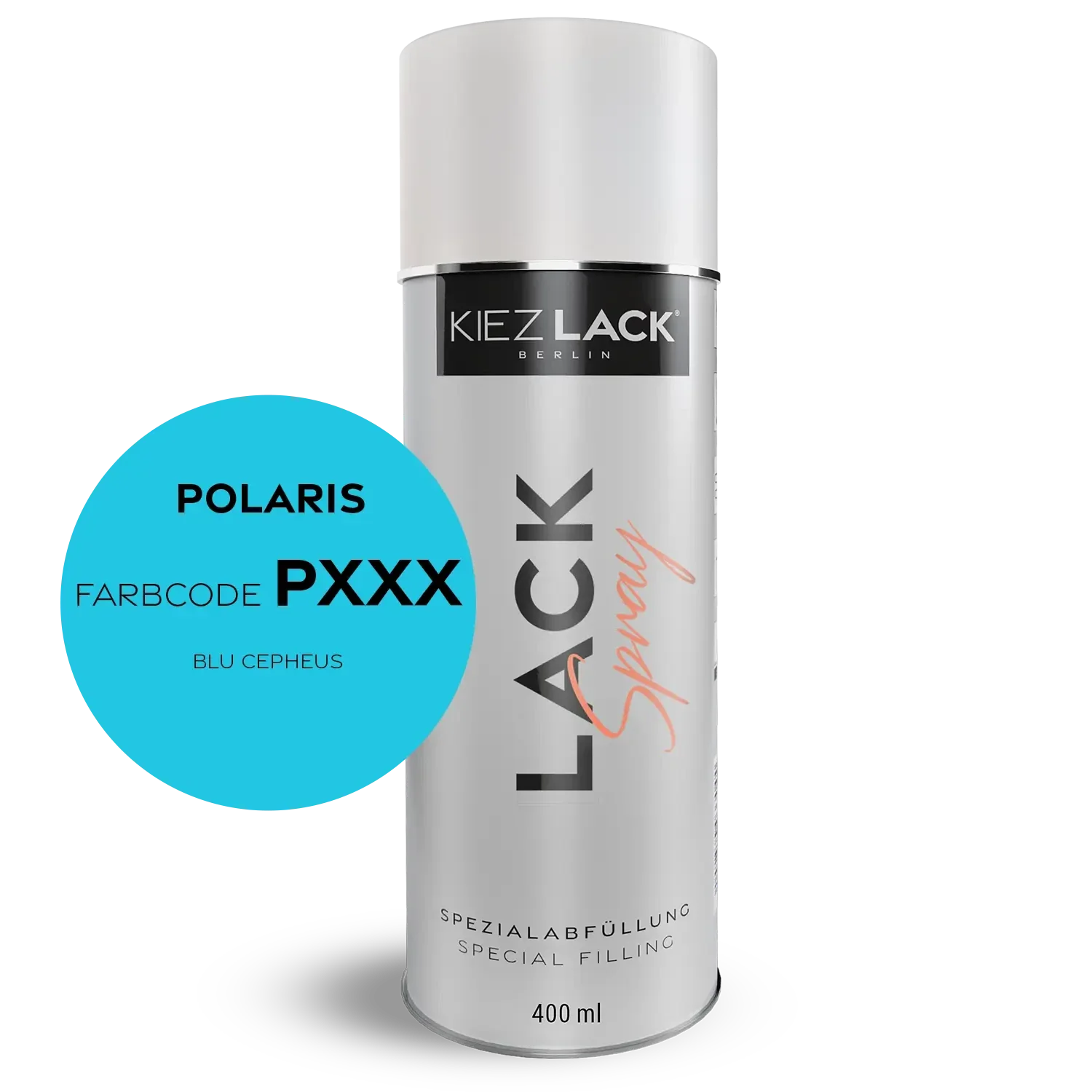 Kiezlack 1K Motorradlack Spraydose Polaris PXXX BLU CEPHEUS