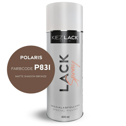 Kiezlack 1K Motorradlack Spraydose Polaris P831 MATTE SHADOW BRONZE