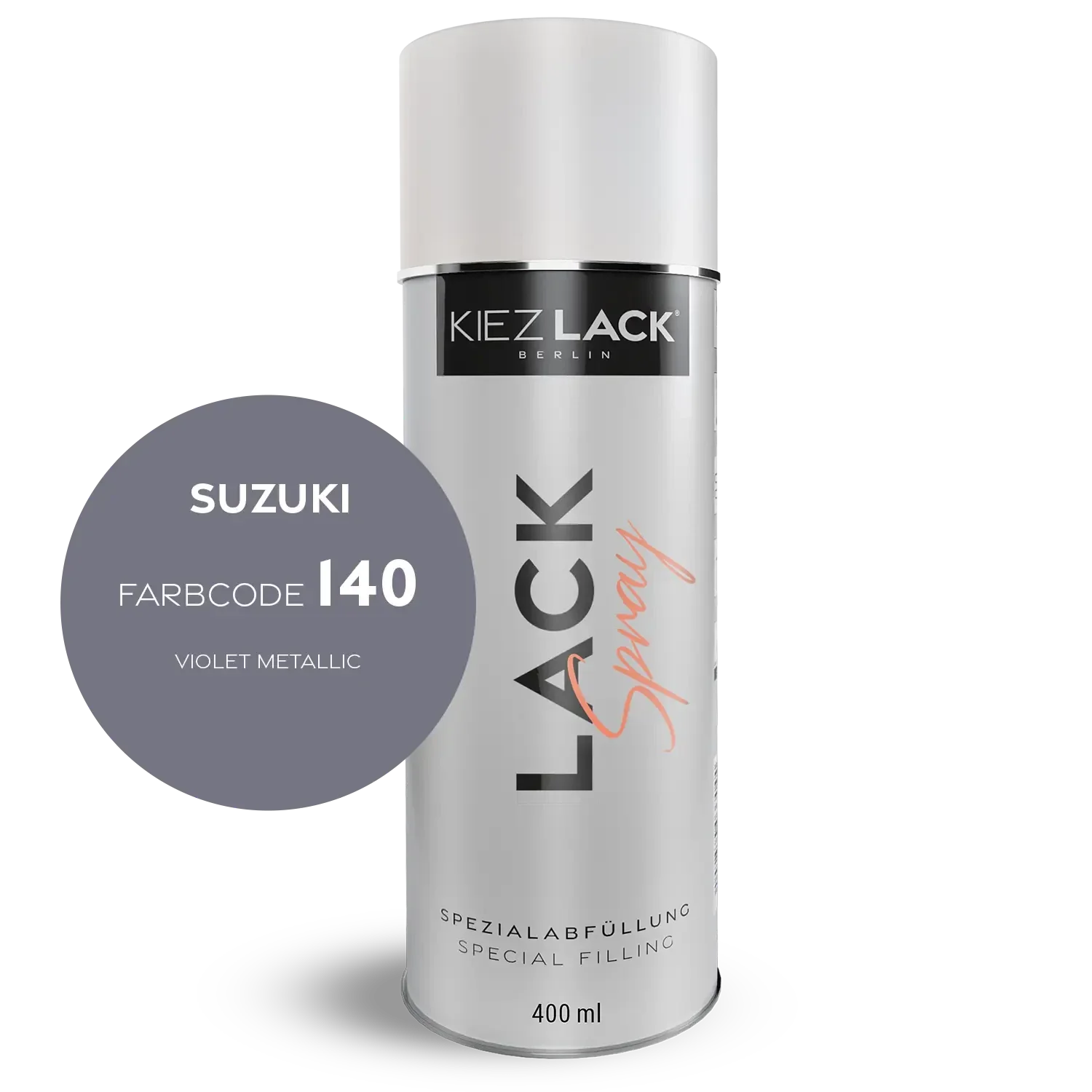 Kiezlack 1K Motorradlack Spraydose Suzuki 140 VIOLET METALLIC