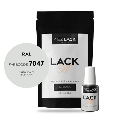 Autolack Lackstift RAL 7047 TELEGRAU 4 - Kiezlack