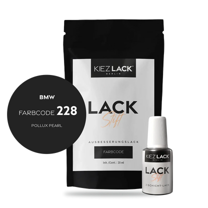 Kiezlack Motorradlack Lackstift BMW 228 POLLUX PEARL