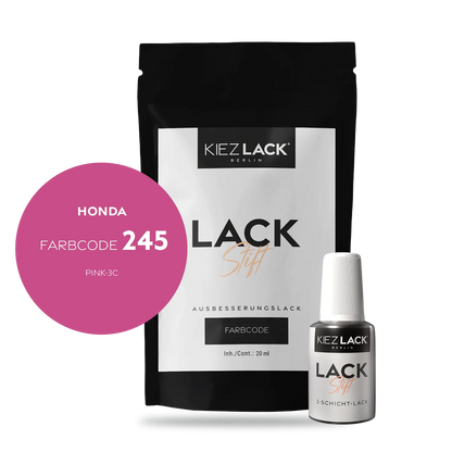 Kiezlack Motorradlack Lackstift Honda 245 PINK-3C