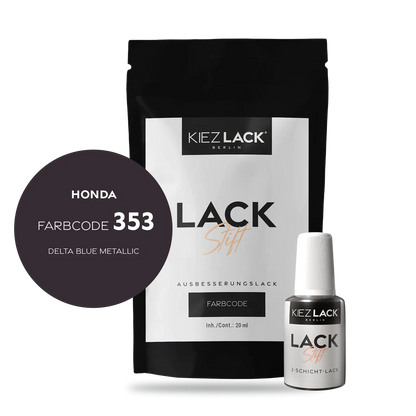Kiezlack Motorradlack Lackstift Honda 353 DELTA BLUE METALLIC
