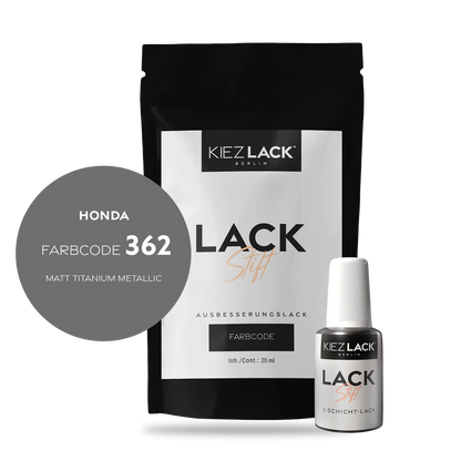 Kiezlack Motorradlack Lackstift Honda 362 MATT TITANIUM METALLIC