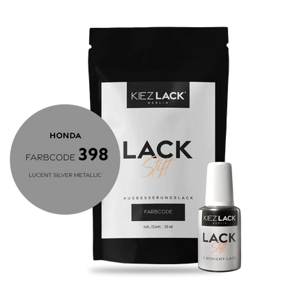 Kiezlack Motorradlack Lackstift Honda 398 LUCENT SILVER METALLIC
