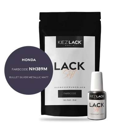 Kiezlack Motorradlack Lackstift Honda 351 BULLET SILVER METALLIC MATT