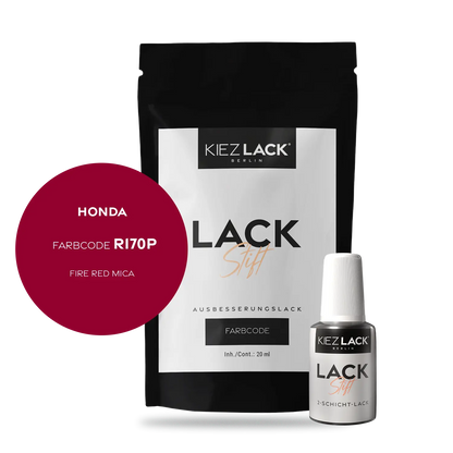 Kiezlack Motorradlack Lackstift Honda 244 FIRE RED MICA